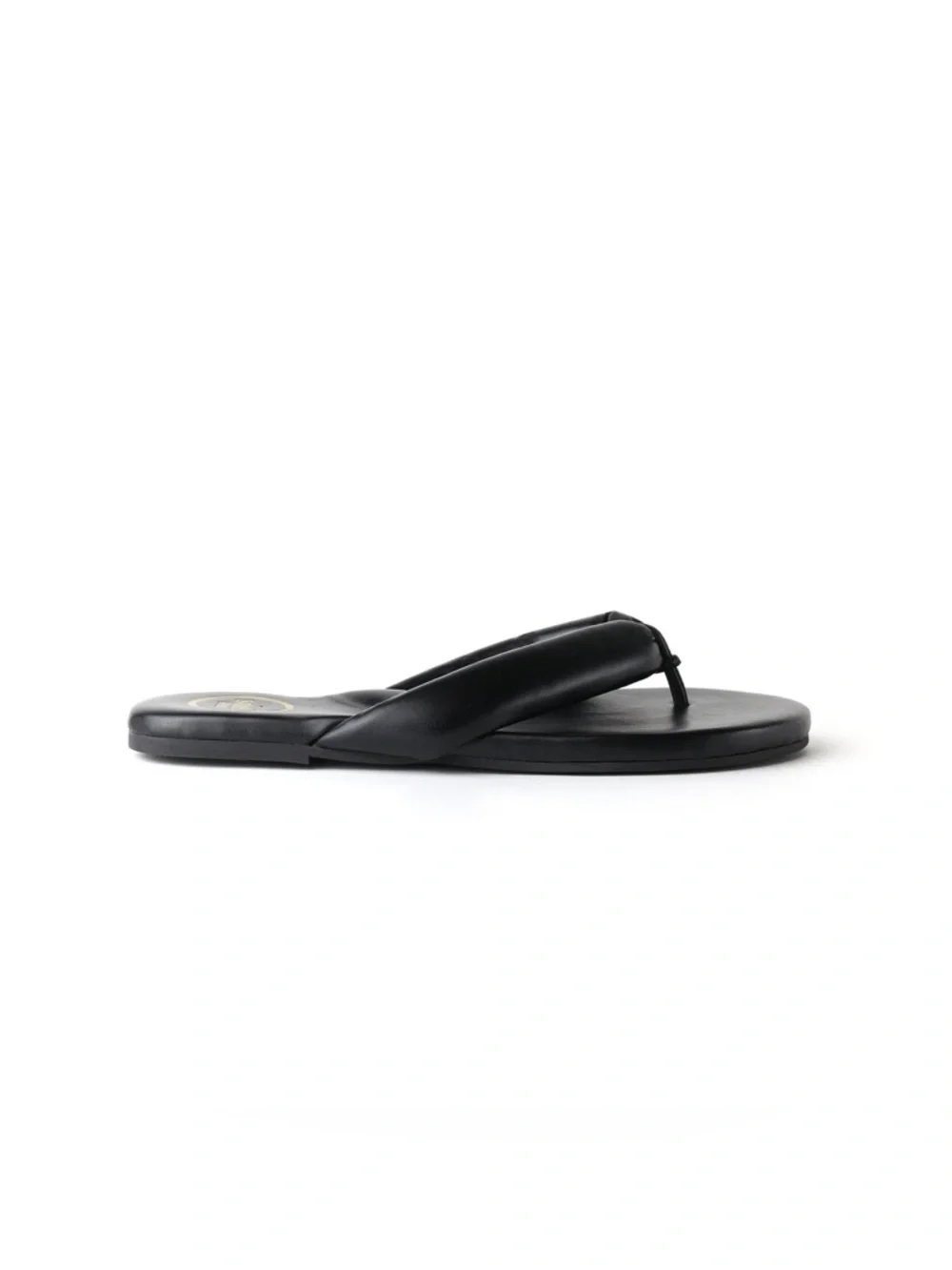 NWOT Solei Sea Gizel Pillow Strap Sandals Noir Black Size 8 US/39 - Picture 4 of 11